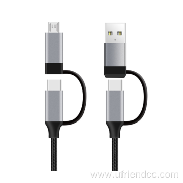 Hot Selling Splitter Type-C Micro Hooded Usb Cable